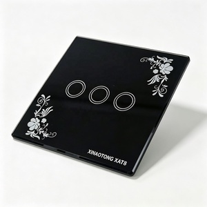 Película Protectora Personalizada OEM Negra para Paneles de Vidrio con Esquinas Redondeadas, Lentes de PC/PET, Adhesiva y Serigrafiada - Product Image 2