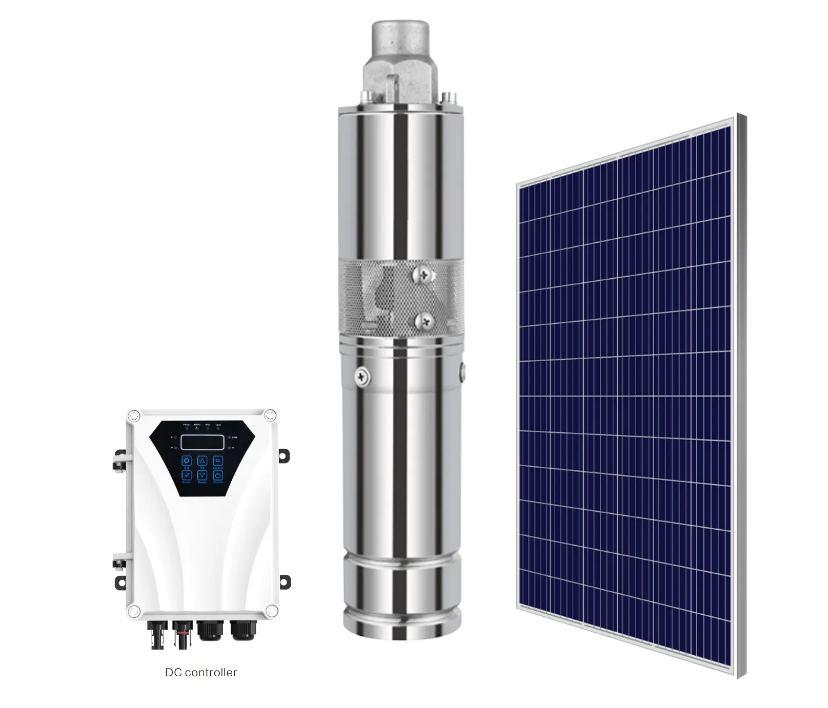 Factory Price Solar Deep Well Water Pump Deep Well Solar Water Pump Kit With Solar Panel