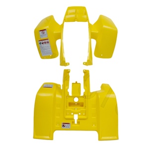 Kit de carénage et de protection de radiateur YHMOTO pour ATV, garde-boue avant et arrière en plastique pour Yamaha YFZ 350 YFZ350 Banshee 1987-2006 - Product Image 1