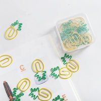 Clips de papel en forma de piña