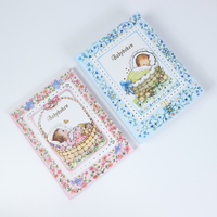 Album souvenir personnalisé pour nouveau-né avec couverture en papier, journal de grossesse, journal de la première année du bébé, carnet de souvenirs