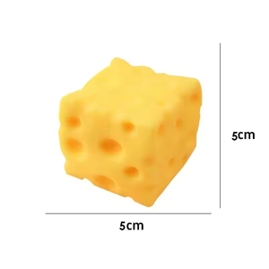 Giocattoli Squishy Giganti in TPR a Forma di Formaggio, Morbidi Giocattoli Sensoriali Antistress Divertenti a Lenta Risalita, Hamburger Mochi Squishy, Gadget per Feste - Product Image 6