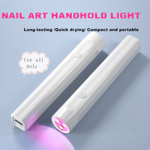 Portable Mini UV LED Nail <b>Lamp</b> 3W 60s <b>Timer</b> Quick Dry USB Plastic Gel Polish Curing Nail Dryer for Home Salon Manicure - Product Image 2