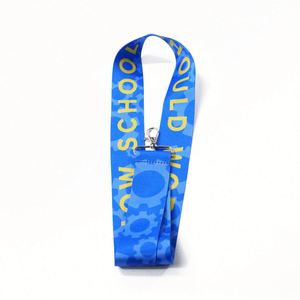 High Quality Neck Lanyard Promotional Bespoke <b>Strip</b> With Metal Hook Polyester Nylon Lanyards Lanyards with logo Custom - Product Image 3