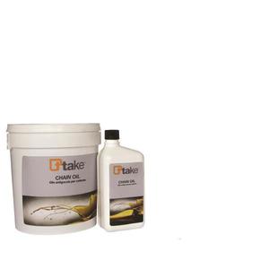 Huile pour chaînes TTAKE G 5L, lubrifiant industriel fabriqué en Italie pour les tronçonneuses - Product Image 1