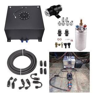 Kit de réservoir de carburant 80L en alliage d'aluminium avec filtre et ligne de pompe à carburant pour la modification et l'amélioration de voitures - Product Image 1