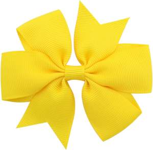 40 couleurs, nœuds en ruban gros-grain de 3 pouces, pinces à cheveux alligator, accessoires pour cheveux pour bébés filles - Product Image 1