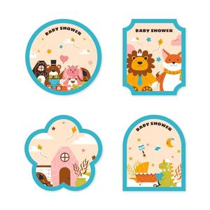 Étiquettes nominatives pour fournitures scolaires pour enfants, autocollants, étiquettes imperméables pour biberons de crèche, auto-laminables, compatibles lave-vaisselle - Product Image 5