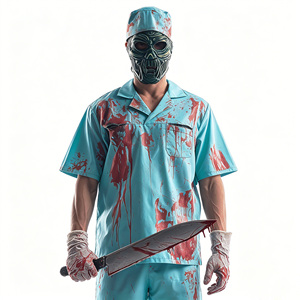 <span class=keywords><strong>Disfraz</strong></span> <span class=keywords><strong>de</strong></span> Cirujano Zombi para <span class=keywords><strong>Hombre</strong></span>, Traje <span class=keywords><strong>de</strong></span> Médico Sangriento con Máscara, Gorro y Guantes, <span class=keywords><strong>Disfraz</strong></span> <span class=keywords><strong>de</strong></span> Cosplay <span class=keywords><strong>de</strong></span> Terror para Halloween para Hombres Adultos - Product Image 3