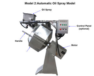 Mélangeur commercial Mélangeur de saveurs Assaisonnement d'arachide Collations alimentaires Machine à aromatiser - Product Image 3