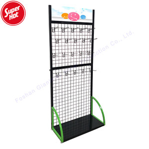 Cửa hàng bán lẻ găng tay đứng giỏ lưới Kệ Lưới hiển thị dây kim loại giá - Product Image 1