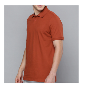 Camiseta de Manga Corta para Hombre, Corte Regular, Ecológica, Transpirable, de Algodón y Poliéster Grueso, Cuello Redondo, Uso Diario, Personalizable al por Mayor - Product Image 5
