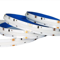 Bande lumineuse LED COB à effet d'eau courante programmable 10 mm PCB DC12V/24V 720LEDs, couleur de rêve