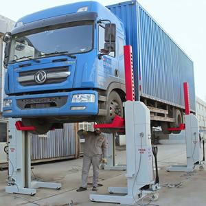 Vérin hydraulique robuste de 30 tonnes pour élévateur de voiture, pont élévateur <span class=keywords><strong>mobile</strong></span> à 4 poteaux pour camion, durée de vie de 10 ans - Product Image 5