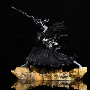 24CM CHENG <span class=keywords><strong>Bleach</strong></span> Kurosaki <span class=keywords><strong>Ichigo</strong></span> Anime figura de acción Cosplay dibujos animados decoración juguete - Product Image 2