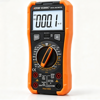 Multimètre numérique VICTOR VC890C+ True RMS, multimètre portable, testeur de température et de capacité