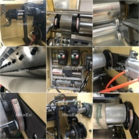 HuaEn ZJ-316D 101 Machine à plisser pour tissu nouveau châle silencieux Hijab Bayass écharpe caftan étole Makhanas Machine à plisser
