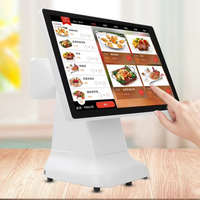 Terminal Punto de Venta Todo en Uno con Pantalla Táctil de 15.6 Pulgadas, Software de Caja Registradora, Sistema de Punto de Venta para Restaurantes