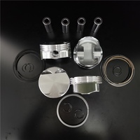 Pistons forgés sur mesure JA Performance pour Peugeot EC8-Coating Tu5jp4 206 82mm Bore Pistons