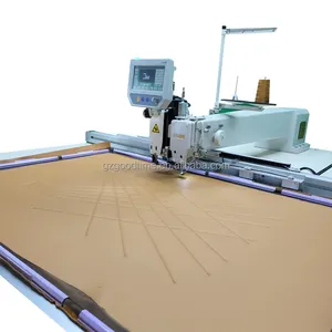 Padrão CNC Computadorizado Automático cama longa padrão design Modelo máquina de costura industrial