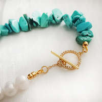Bijoux fins tendance, plaqué or 18 carats, perle d'eau douce blanche de qualité AAAA, véritable argent S925, bracelet à maillons en forme de pomme de terre