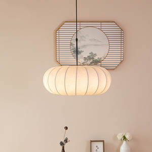 <span class=keywords><strong>Lampade</strong></span> <span class=keywords><strong>a</strong></span> <span class=keywords><strong>sospensione</strong></span> in seta stile giapponese stile stile industriale lampadario Hotel sala da pranzo LED soggiorno camera da letto <span class=keywords><strong>sospensione</strong></span> <span class=keywords><strong>lampade</strong></span> in seta - Product Image 3