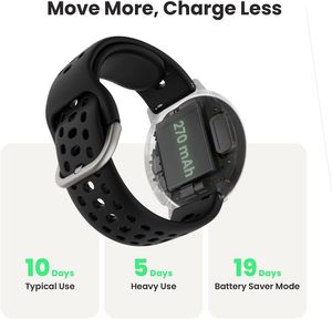Montre connectée Amazfit Active 2 44 mm GPS, tracker d'activité, batterie 10 jours, moniteur <span class=keywords><strong>de</strong></span> sommeil, 160 modes sportifs, résistante à l'eau, assistant IA - Product Image 3