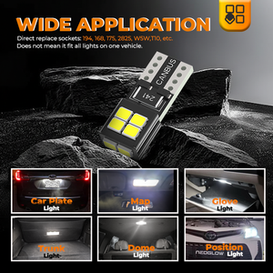 Offre en gros MOQ : Nouvelle lampe <span class=keywords><strong>de</strong></span> lecture LED <span class=keywords><strong>W5W</strong></span> 12V Canbus T10 pour éclairage intérieur Hilux et feux <span class=keywords><strong>de</strong></span> <span class=keywords><strong>position</strong></span> Nissan - Product Image 2