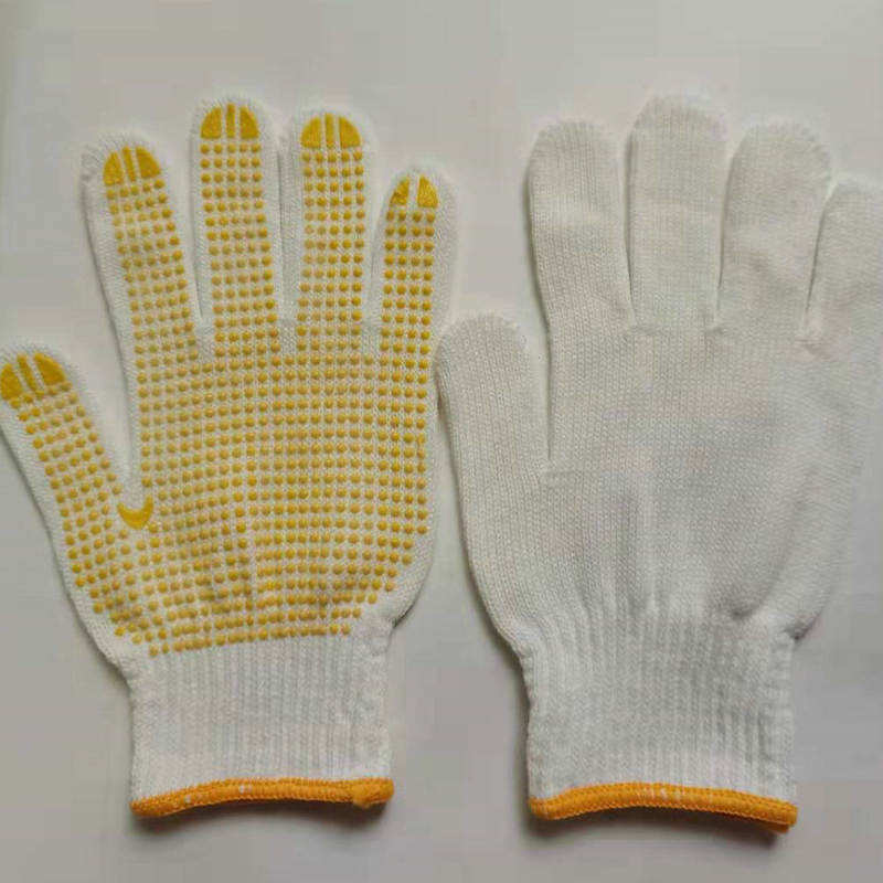 Blue yellow - wool dispensing gloves 600g