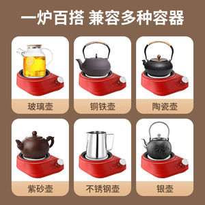 Electric Hot Plate 450W Adjustable Temperature Knob Control For Tea Coffee Making - Product Image 3