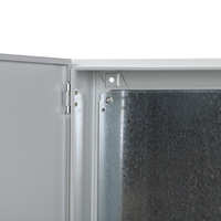 Caja de Distribución Eléctrica para Exteriores, Montada en Superficie, con Recubrimiento en Polvo, Impermeable IP54, de Acero, Fabricada por OEM