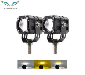 Miniproyector de luz Led <span class=keywords><strong>para</strong></span> motocicleta, Barra de luz roja de 12V, superbrillante, accesorios <span class=keywords><strong>para</strong></span> BWM 4x4, 1 o 2 unidades - Product Image 1