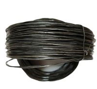 Vente en gros 0.9mm 1.25mm 1.60mm fil d'attache fer torsadé doux recuit noir acier attachant fil de reliure noir recuit fil - Product Image 3