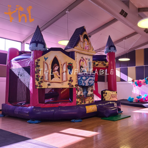 สไลเดอร์เป่าลมแบบสไลเดอร์เป่าลมสำหรับเด็กผู้หญิงบ้านเด้งเจ้าหญิงเชิงพาณิชย์ - Product Image 6