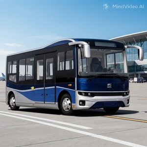 Autobús Eléctrico <span class=keywords><strong>Teng</strong></span> <span class=keywords><strong>Long</strong></span> de 5.9m, 25 Asientos, Transmisión Automática, Volante a la Derecha, Velocidad Máxima de 51-70 km/h, Hecho en China (Hubei) - Product Image 3