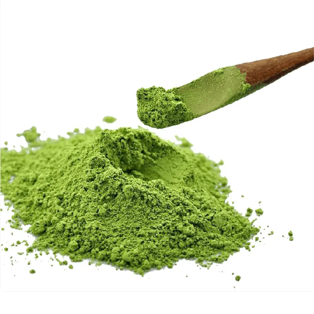 Poudre cérémonielle de thé vert de couleur lumineuse de Matcha de bonne qualité de la norme européenne 4A pour le boire