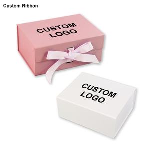 Cajas Rígidas Personalizadas Ecológicas con Forro de Esponja, Materiales Reciclados con Relieve, Embalaje de Regalo para el Día del Padre, Ropa de Novia, Cinta - Product Image 4