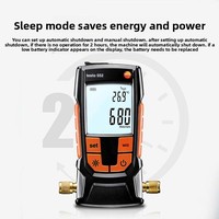 Testo 552 Digital Vacuum Gauge High Precision Absolute Pressure Tester for Refrigeration and Heat Pump Service