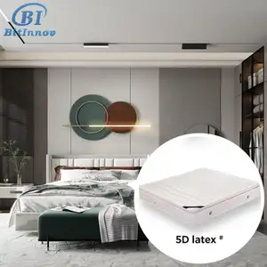Bitinnov 5D Latex 200*180*25cm Luxury latex mattress twin single white wholesaler wholesale suppliers with box spring