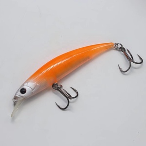 Minnow Affondante Rotondo da 80mm 12g con Occhi Luminosi per Spigola, <span class=keywords><strong>Esca</strong></span> Dura da Lancio per Acqua Salata e Dolce, Fiume, Isca Artificiale HSM03 - Product Image 5