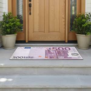 พรมเช็ดเท้าโพลีเอสเตอร์พิมพ์ลายทันสมัยสำหรับทางเข้า |   แผ่นรองพื้นหนาพิเศษ ทนทาน กันลื่น สำหรับใช้ภายในและภายนอกอาคาร - Product Image 1