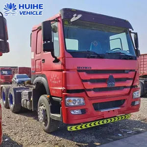 Sinotruk HOWO 2018 yıl ağır 10 tekerlekli römork kafası 6x4 380hp Howo traktör kamyon