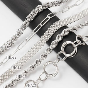 Bijoux de mode en argent 925 faits à la main pour femmes colliers de chaînes de haute qualité du Sri Lanka - Product Image 1