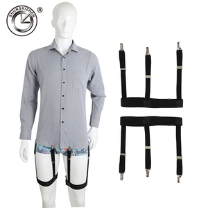 Ensemble de <span class=keywords><strong>bretelles</strong></span> et de supports de <span class=keywords><strong>chemise</strong></span> pour <span class=keywords><strong>homme</strong></span>, sport et affaires, puissant clip métallique, <span class=keywords><strong>bretelles</strong></span> élégantes pour <span class=keywords><strong>homme</strong></span> - Product Image 2