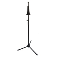 Support de sol pour trombone basse de milieu de gamme avec présentoir de tuyau de traction pour instruments de musique