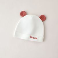 Gorro de Bebé de Doble Capa, Material de Spandex/Algodón, Agradable para la Piel y Antibacteriano, para Recién Nacidos de 0 a 3 Meses, Uso en Primavera/Otoño