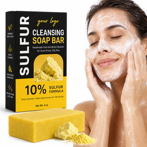 Jabón Limpiador Profesional con 10% de Azufre para el Cuidado de la Piel, Reduce el Exceso de Grasa, Mejora la Piel Grasa Propensa al Acné - Product Image 6