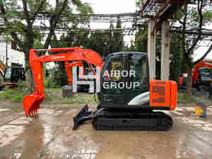 Высокопроизводительный дизельный гусеничный экскаватор <span class=keywords><strong>HITACHI</strong></span> <span class=keywords><strong>ZX60</strong></span>, б/у, в отличном рабочем состоянии, с основными компонентами, 6-тонный двигатель и насос - Product Image 4