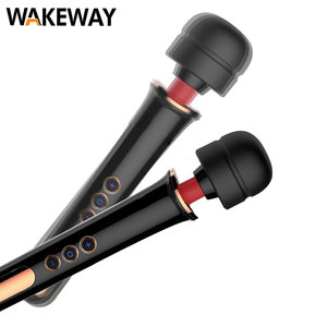 Pinkzoom mềm Silicone âm hộ Cây Đũa Thần Massager Vibrator người phụ nữ thủ dâm Wand Massager - Product Image 6