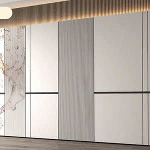 Paneles de pared de plástico de diseño 2024, revestimiento de PVC, tablero de pared, Panel de pared Interior